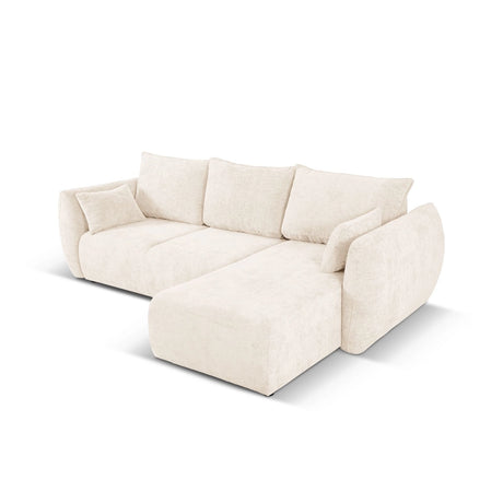 Matera 4-Sitzer Ecksofa, Rechte Seite, aus Samt oder Chenille, 253x173x86 cm von Cosmopolitan Design – Bild 5