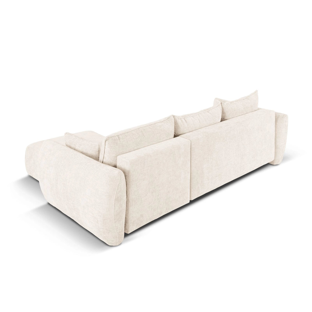 Matera 4-Sitzer Ecksofa, Rechte Seite, aus Samt oder Chenille, 253x173x86 cm von Cosmopolitan Design – Bild 8