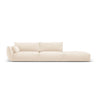 Matera 4-Sitzer Sofa, Rechtsseitig, aus Chenille, 264x110x85 cm von Cosmopolitan Design – Bild 1