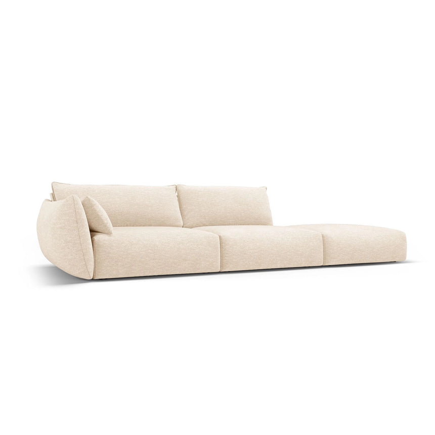 Matera 4-Sitzer Sofa, Rechtsseitig, aus Chenille, 264x110x85 cm von Cosmopolitan Design – Bild 3