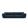 Matera 4-Sitzer Sofa aus Chenille in Königsblau (Haga 86), 248x110x85 cm von Cosmopolitan Design – Bild 1