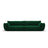 Matera 4-Sitzer Sofa aus Samt in Flaschengrün (Salvador 7), 248x110x85 cm von Cosmopolitan Design – Bild 1