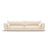 Matera 4-Sitzer Sofa aus Samt oder Chenille, 248x110x85 cm von Cosmopolitan Design – Bild 1