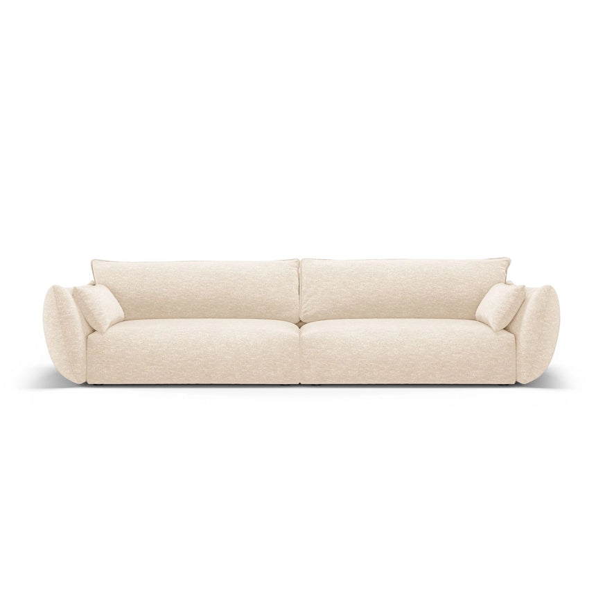 Matera 4-Sitzer Sofa aus Samt oder Chenille, 248x110x85 cm von Cosmopolitan Design – Bild 1