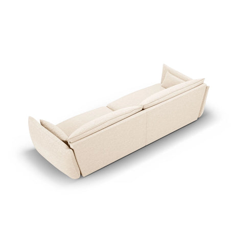 Matera 4-Sitzer Sofa aus Samt oder Chenille, 248x110x85 cm von Cosmopolitan Design – Bild 4