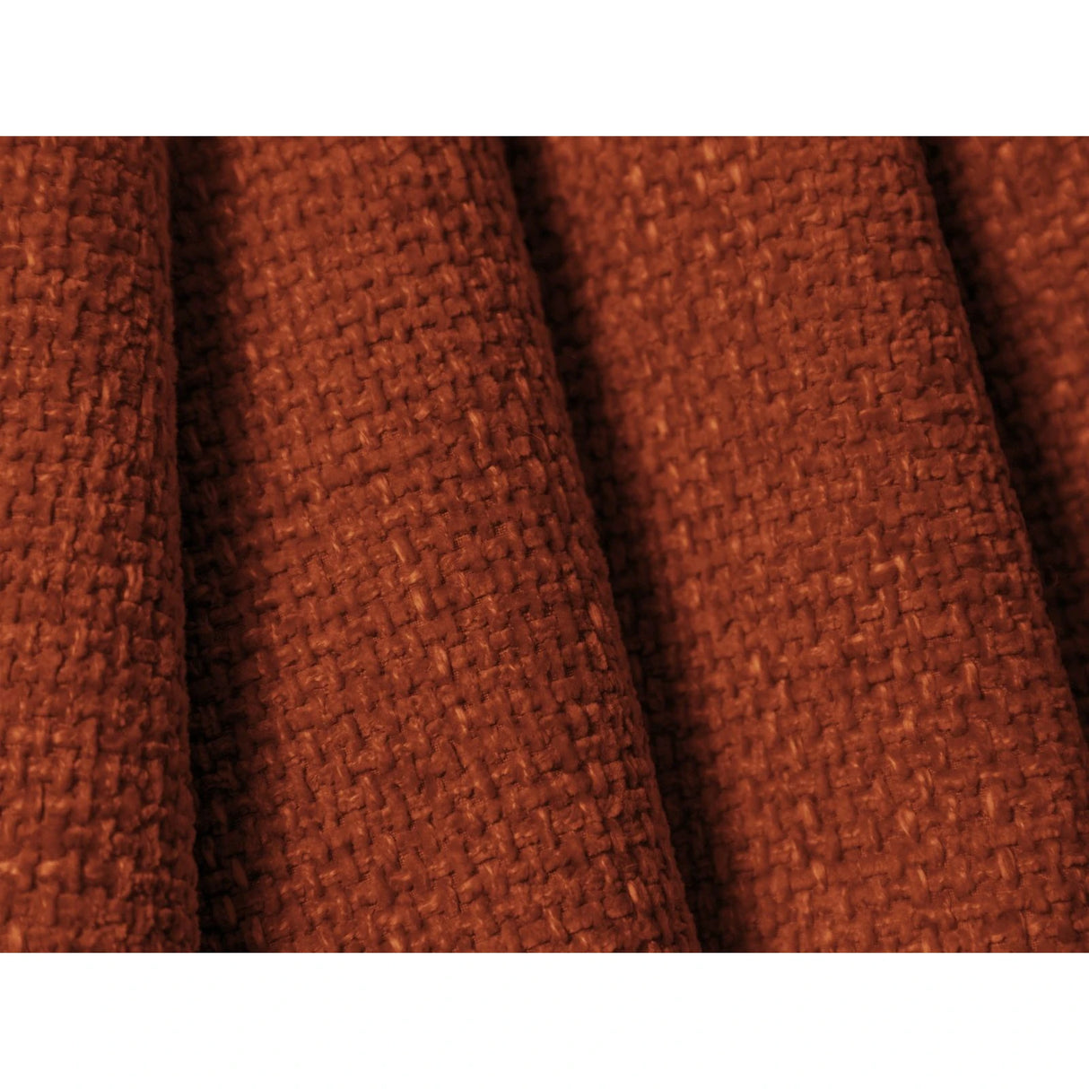 Matera 5-Sitzer Ecksofa, Linke Seite, aus Chenille in Terrakotta (Haga 44), 280x171x85 cm von Cosmopolitan Design – Bild 4