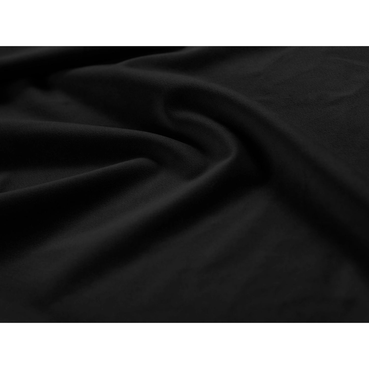 Matera 5-Sitzer Ecksofa, Rechte Seite, aus Samt in Schwarz (Salvador 19), 364x171x85 cm von Cosmopolitan Design – Bild 5