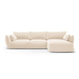 Matera 5-Sitzer Ecksofa, Rechte Seite, aus Samt oder Chenille, 280x171x85 cm von Cosmopolitan Design – Bild 1