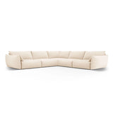 Matera 7-Sitzer Ecksofa, Symmetrisch, aus Samt oder Chenille, 286x286 cm von Cosmopolitan Design – Bild 1
