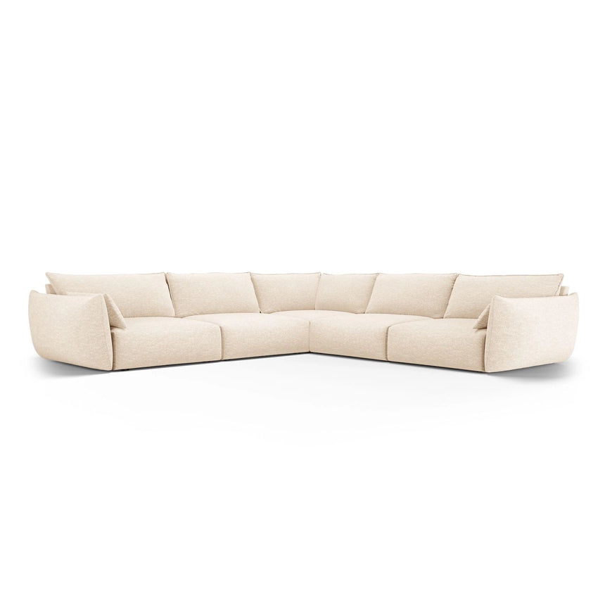 Matera 7-Sitzer Ecksofa, Symmetrisch, aus Samt oder Chenille, 286x286 cm von Cosmopolitan Design – Bild 1