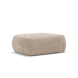 Matera Pouf aus Chenille in Beige (Haga 30), 86x68x40 cm von Cosmopolitan Design – Bild 1