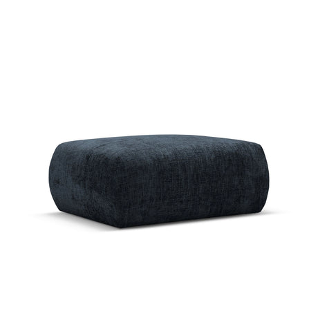 Matera Pouf aus Chenille in Königsblau (Haga 86), 86x68x40 cm von Cosmopolitan Design – Bild 1