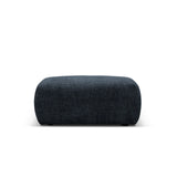 Matera Pouf aus Chenille in Königsblau (Haga 86), 86x68x40 cm von Cosmopolitan Design – Bild 3
