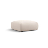 Matera Pouf aus Samt in Beige (Salvador 1), 86x68x40 cm von Cosmopolitan Design – Bild 1