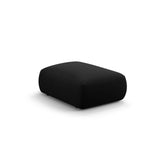 Matera Pouf aus Samt in Schwarz (Salvador 19), 86x68x40 cm von Cosmopolitan Design – Bild 5