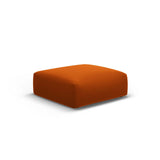 Matera Pouf aus Samt in Terrakotta (Salvador 14), 100x80x36 cm von Cosmopolitan Design – Bild 1