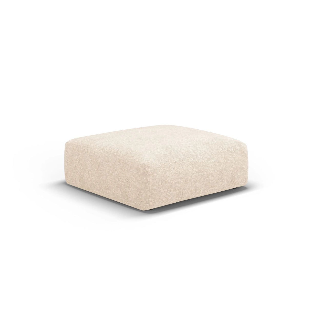 Matera Pouf aus Samt oder Chenille, 100x80x36 cm von Cosmopolitan Design – Bild 1