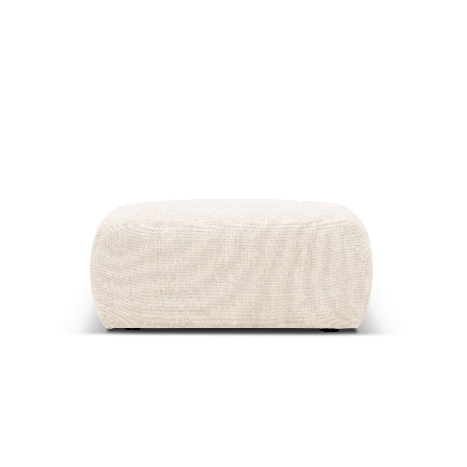 Matera Pouf aus Samt oder Chenille, 86x68x40 cm von Cosmopolitan Design – Bild 3