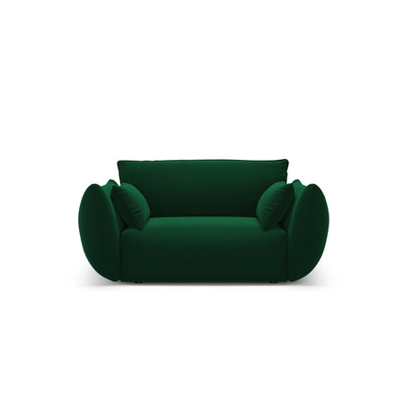 Matera Sessel aus Samt in Flaschengrün (Salvador 7), 128x110x85 cm von Cosmopolitan Design – Bild 1