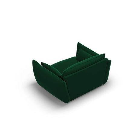 Matera Sessel aus Samt in Flaschengrün (Salvador 7), 128x110x85 cm von Cosmopolitan Design – Bild 4
