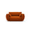 Matera Sessel aus Samt in Terrakotta (Salvador 14), 128x110x85 cm von Cosmopolitan Design – Bild 1
