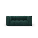 Moritz 2-Sitzer Sofa aus Chenille in Flaschengrün (Rebel 16), 166x96 cm von Cosmopolitan Design – Bild 1
