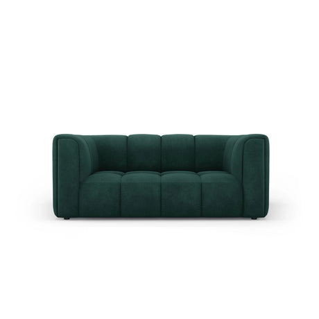 Moritz 2-Sitzer Sofa aus Chenille in Flaschengrün (Rebel 16), 166x96 cm von Cosmopolitan Design – Bild 1