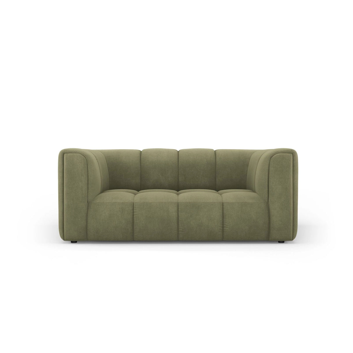 Moritz 2-Sitzer Sofa aus Chenille in Hellgrün (Rebel 18), 166x96 cm von Cosmopolitan Design – Bild 1