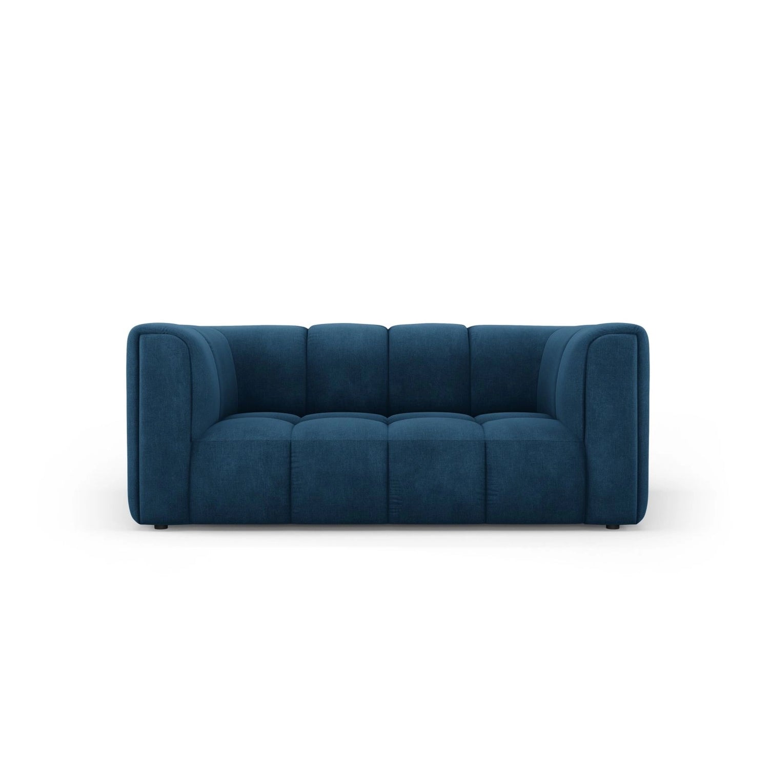 Moritz 2-Sitzer Sofa aus Chenille in Königsblau (Rebel 12), 166x96 cm von Cosmopolitan Design – Bild 1
