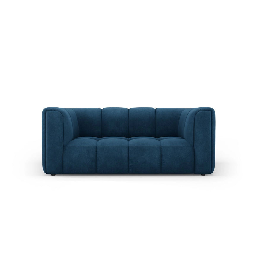 Moritz 2-Sitzer Sofa aus Chenille in Königsblau (Rebel 12), 166x96 cm von Cosmopolitan Design – Bild 1