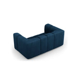 Moritz 2-Sitzer Sofa aus Chenille in Königsblau (Rebel 12), 166x96 cm von Cosmopolitan Design – Bild 3
