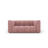 Moritz 2-Sitzer Sofa aus Chenille in Rosa (Rebel 7), 166x96 cm von Cosmopolitan Design – Bild 1