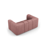 Moritz 2-Sitzer Sofa aus Chenille in Rosa (Rebel 7), 166x96 cm von Cosmopolitan Design – Bild 3