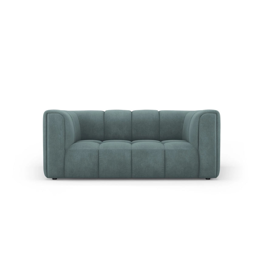 Moritz 2-Sitzer Sofa aus Chenille in Seegrün (Rebel 13), 166x96 cm von Cosmopolitan Design – Bild 1