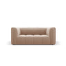 Moritz 2-Sitzer Sofa aus Samt in Beige (Bluvel 28), 166x96 cm von Cosmopolitan Design – Bild 1