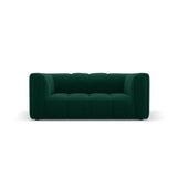 Moritz 2-Sitzer Sofa aus Samt in Flaschengrün (Bluvel 78), 166x96 cm von Cosmopolitan Design – Bild 1