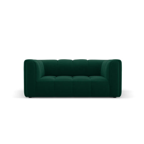 Moritz 2-Sitzer Sofa aus Samt in Flaschengrün (Bluvel 78), 166x96 cm von Cosmopolitan Design – Bild 1