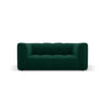 Moritz 2-Sitzer Sofa aus Samt in Flaschengrün (Bluvel 78), 166x96 cm von Cosmopolitan Design – Bild 1