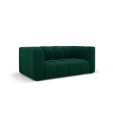 Moritz 2-Sitzer Sofa aus Samt in Flaschengrün (Bluvel 78), 166x96 cm von Cosmopolitan Design – Bild 2