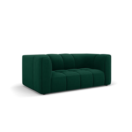 Moritz 2-Sitzer Sofa aus Samt in Flaschengrün (Bluvel 78), 166x96 cm von Cosmopolitan Design – Bild 2