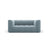 Moritz 2-Sitzer Sofa aus Samt in Hellblau (Bluvel 06), 166x96 cm von Cosmopolitan Design – Bild 1