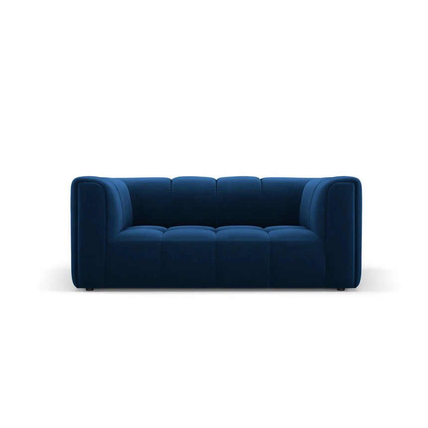 Moritz 2-Sitzer Sofa aus Samt in Königsblau (Bluvel 86), 166x96 cm von Cosmopolitan Design – Bild 1