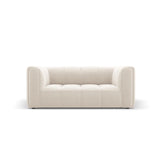 Moritz 2-Sitzer Sofa aus Samt in Leichtes Beige (Bluvel 22), 166x96 cm von Cosmopolitan Design – Bild 1