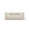 Moritz 2-Sitzer Sofa aus Samt in Leichtes Beige (Bluvel 22), 166x96 cm von Cosmopolitan Design – Bild 1