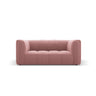 Moritz 2-Sitzer Sofa aus Samt in Rosa (Bluvel 52), 166x96 cm von Cosmopolitan Design – Bild 1
