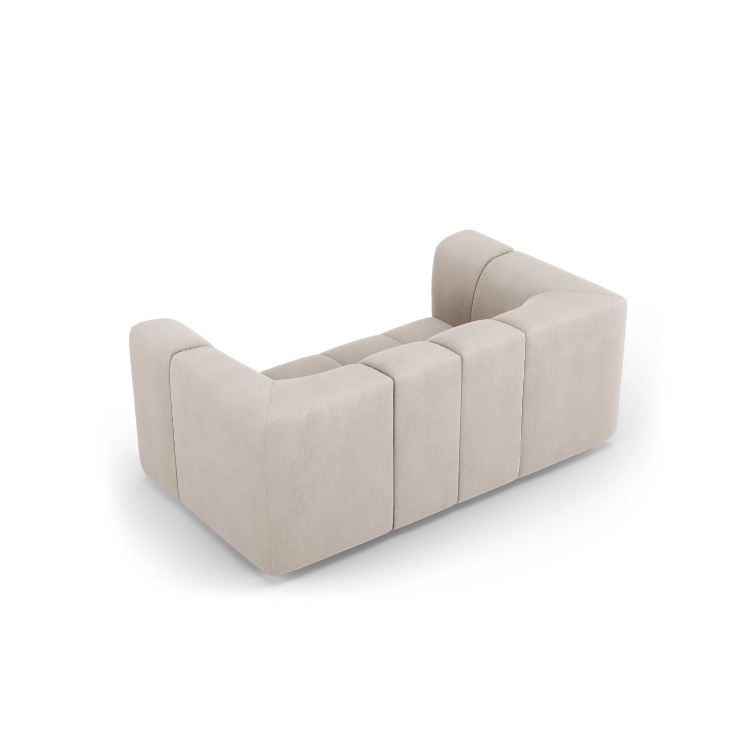 Moritz 2-Sitzer Sofa aus Samt oder Chenille, 166x96 cm von Cosmopolitan Design – Bild 3
