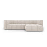 Moritz 3-Sitzer Ecksofa, Rechte Seite, aus Samt oder Chenille, 256x160x70 cm von Cosmopolitan Design – Bild 1