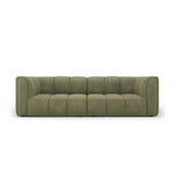 Moritz 3-Sitzer Sofa aus Chenille in Hellgrün (Rebel 18), 226x96x70 cm von Cosmopolitan Design – Bild 1