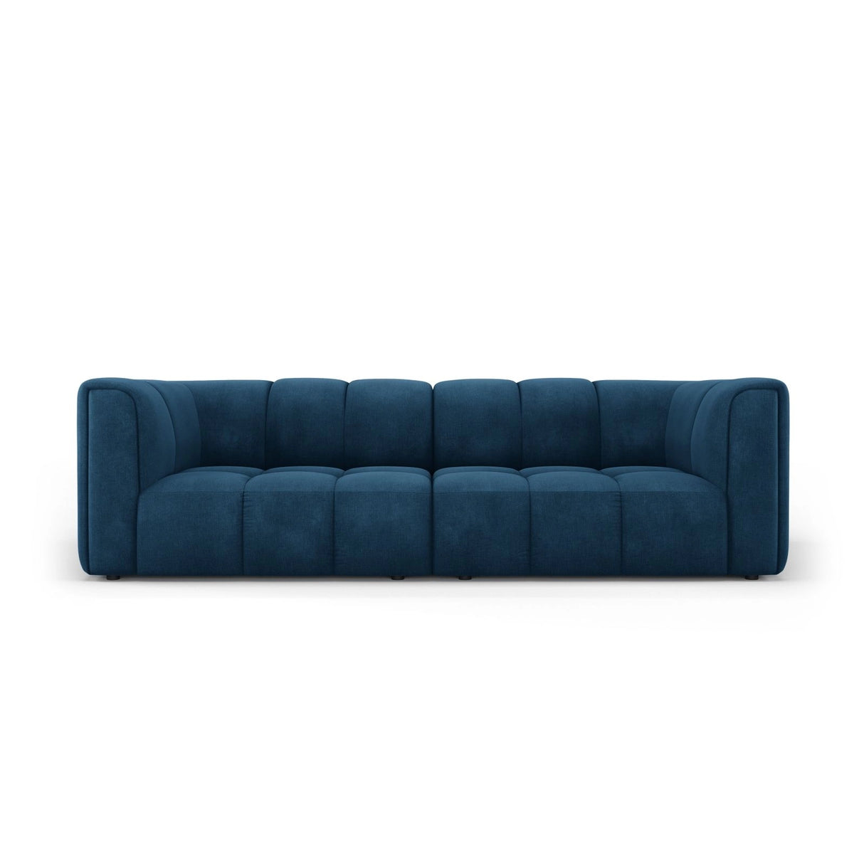 Moritz 3-Sitzer Sofa aus Chenille in Königsblau (Rebel 12), 226x96x70 cm von Cosmopolitan Design – Bild 1