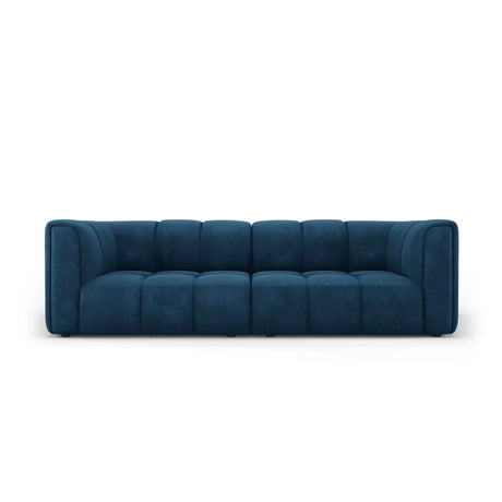 Moritz 3-Sitzer Sofa aus Chenille in Königsblau (Rebel 12), 226x96x70 cm von Cosmopolitan Design – Bild 1